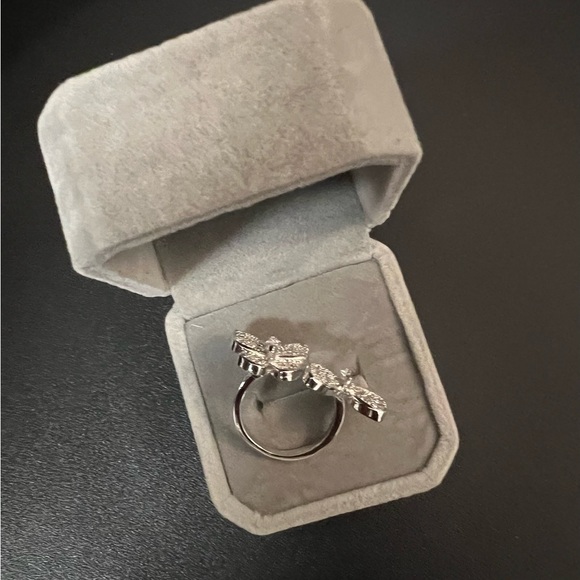 COPY - I’m selling a Brand New 18k Plate 925 Sterling Silver Butterfly Ring - Picture 3 of 4